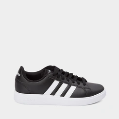 Tênis Casual Adidas Feminino Grand Court Base 2.0 Preto