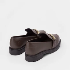 Mocassim Beira Rio Detalhe Bridão Marrom