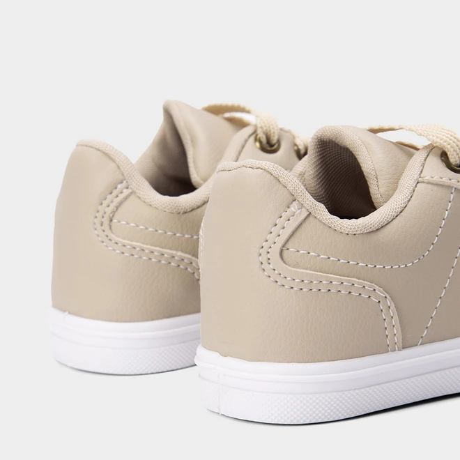 Tênis Infantil Polo Energy Detalhe Caramelo Casual Bege