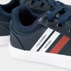 Sapatênis Polo Energy Infantil Detalhe Listras Marinho