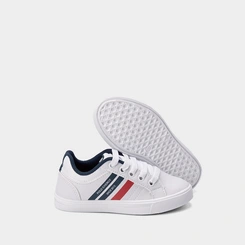Sapatênis Polo Energy Infantil Detalhe Listras Branco