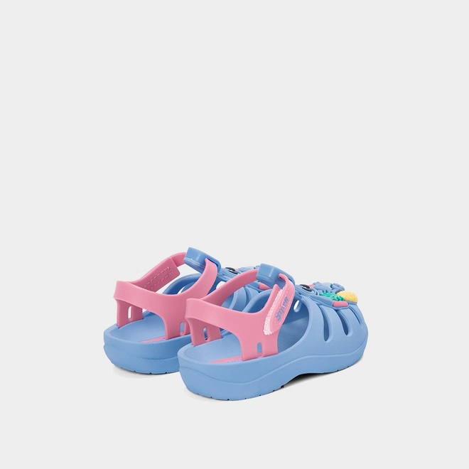 Sandália Bebê Stitch Disney Rosa & Azul
