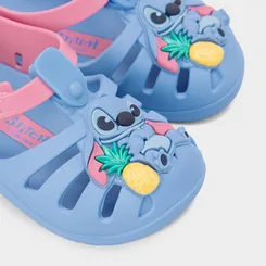 Sandália Bebê Stitch Disney Rosa & Azul