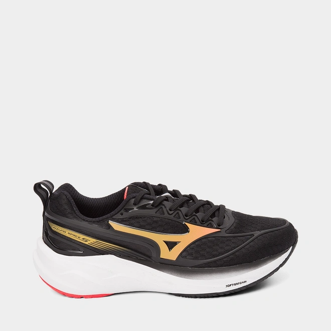 Tênis Esportivo Masculino Mizuno Space 5 Preto