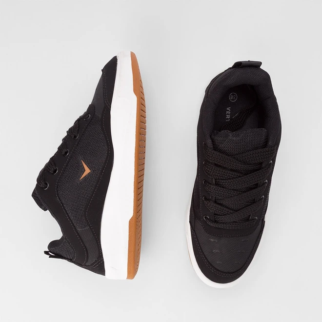 Tênis Vertus Street Masculino Nobuck Preto