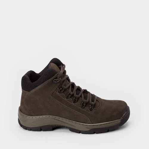 Bota Coturno Masculino Bow River Couro Marrom