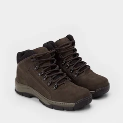 Bota Coturno Masculino Bow River Couro Marrom