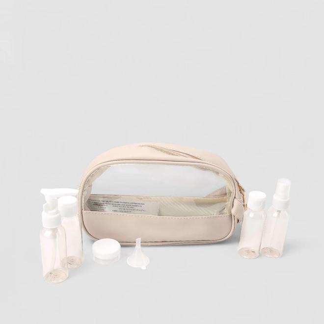 Kit Viagem STZ Necessaire Bege