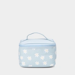 Necessaire Qualis Flores Azul