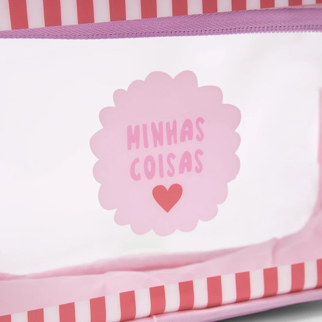 Necessarie Qualis Estampa Minhas Coisas Rosa