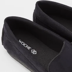 Mocassim Woche Camurça Preto