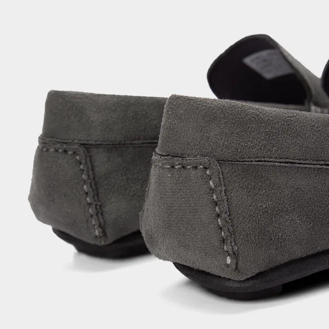 Mocassim Masculino Woche Camurça Cinza