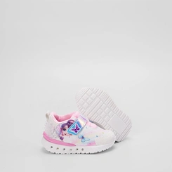 Tênis Casual Bebê Gabrielinha Contato Holográfico Led Branco