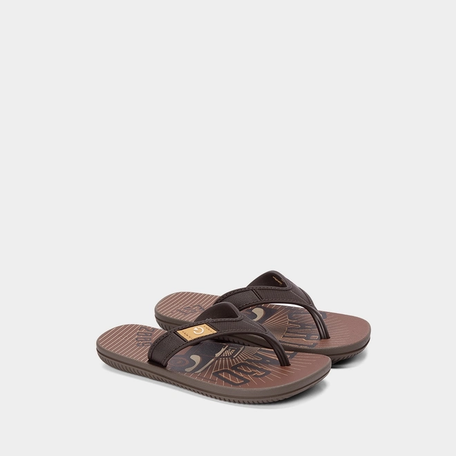 Chinelo Infantil Cartago Dakar Marrom