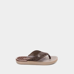 Chinelo Cartago Infantil Tiras Recortes Marrom