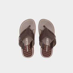 Chinelo Cartago Infantil Tiras Recortes Marrom