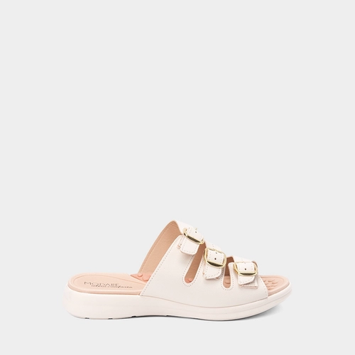 Tamanco Feminino Modare Ultraconforto Tira Tripla Off White