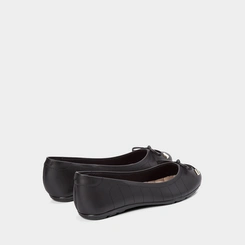 Sapatilha Moleca Feminina Detalhe Pesponto Preto