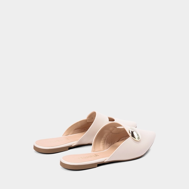 Mule Gabriela Enfeite Bold Off White