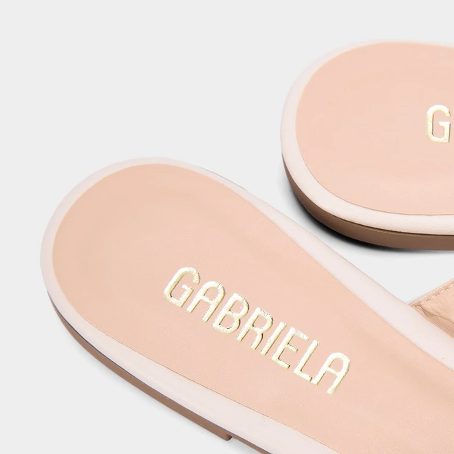 Mule Gabriela Enfeite Bold Off White