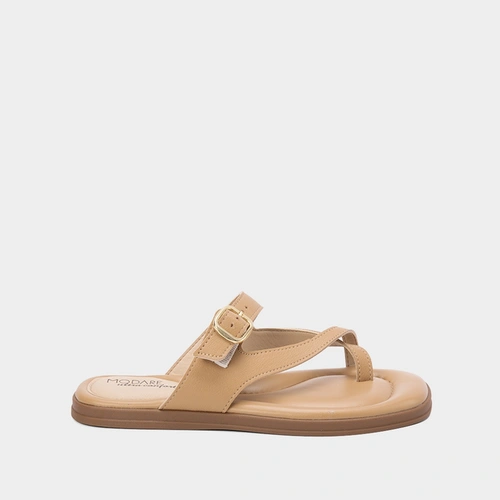 Rasteira Modare Ultraconforto Fivela Bege