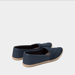 Sapatilha Moleca Texturizada Knit Marinho