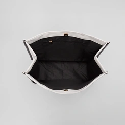 Bolsa Tote Gabriela Porta-cartão Branco & Preto