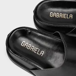 Rasteira de Dedo Gabriela Basic Preto