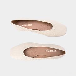 Sapatilha Gabriela Trama Off White