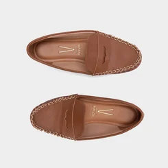 Mocassim Feminino Vizzano Básico Marrom