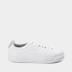 Tênis Casual Masculino Woche Detalhe Elástico Branco