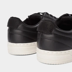 Tênis Casual Masculino Woche Detalhe Zíper Elástico Preto