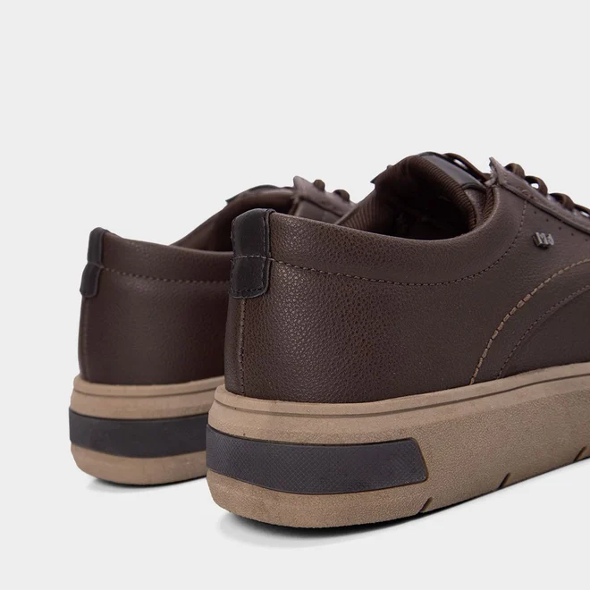 Sapato Casual Masculino Mac & Jac Neoprene Marrom