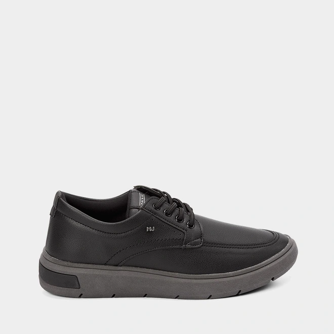 Sapato Casual Masculino Mac & Jac Neoprene Preto