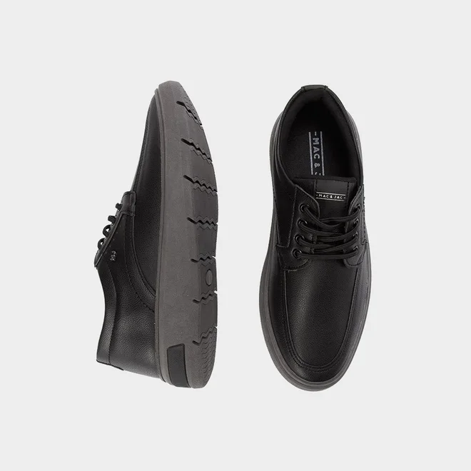 Sapato Casual Masculino Mac & Jac Neoprene Preto
