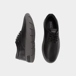Sapato Casual Masculino Mac & Jac Neoprene Preto
