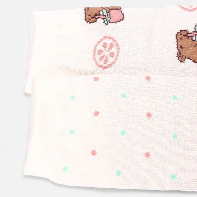 Kit Meia Infantil STZ Cano Médio Capivara 2 Pares 30-33 Multicolor