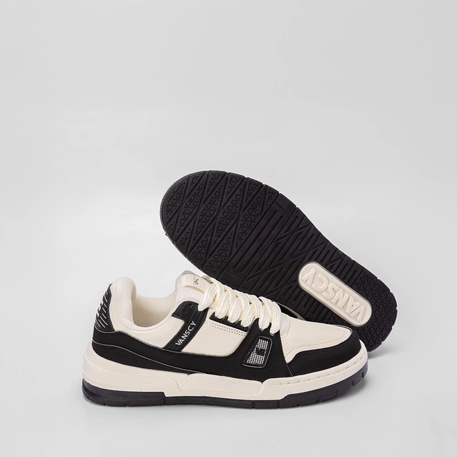 Tênis Casual Vanscy Masculino Hawk Marfim