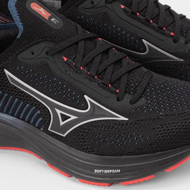 Tênis Esportivo Masculino Mizuno Cool Ride 3 Preto & Azul