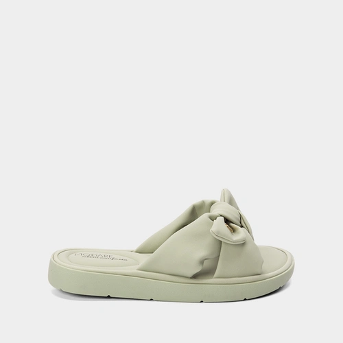 Rasteira Modare Ultraconforto Laço Verde