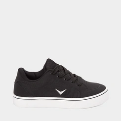 Tênis Casual Masculino Vertus Flash Preto & Branco