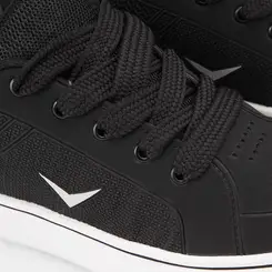Tênis Casual Masculino Vertus Flash Preto & Branco
