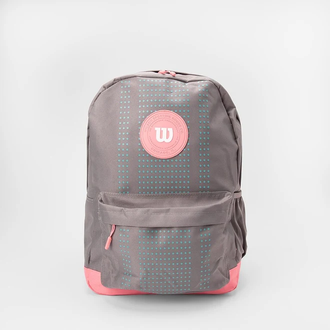 Mochila Wilson Bolso Frontal Cinza