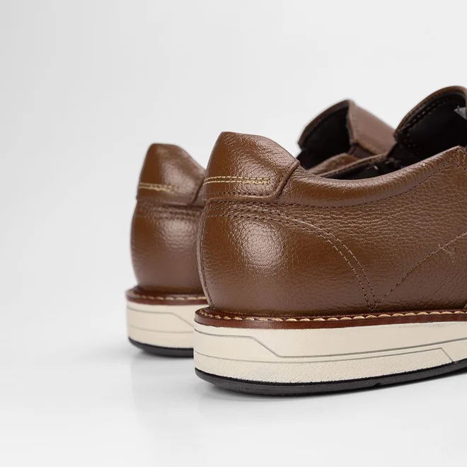 Sapato Social Masculino Ferracini Kingstone Marrom