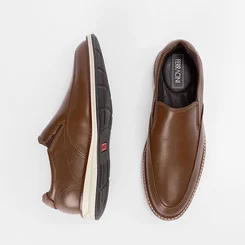 Sapato Social Masculino Ferracini Kingstone Marrom