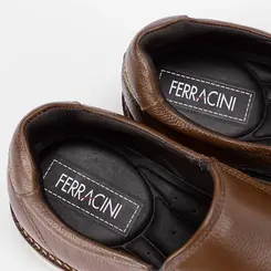 Sapato Social Masculino Ferracini Kingstone Marrom