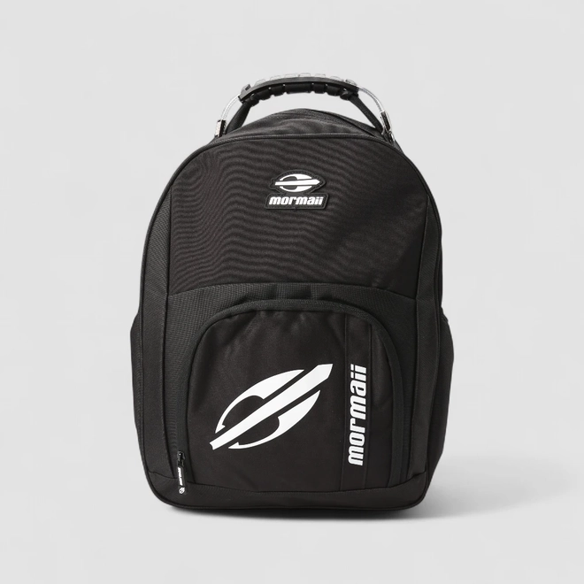 Mochila Mormaii Nootebook Cabo De Aço Bolso Frontal Preto
