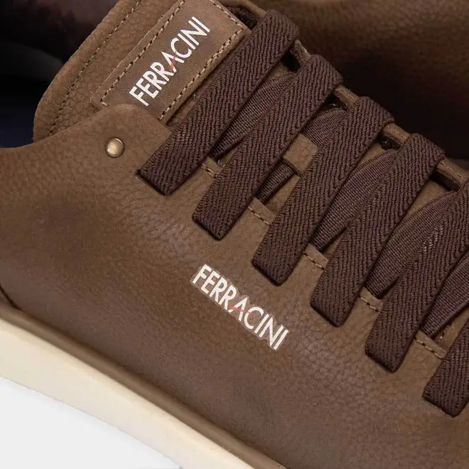 Tênis Casual Ferracini Star Couro Marrom