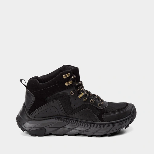 Bota Trekking Masculino Bow River Cano Médio Preto