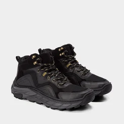 Bota Trekking Masculino Bow River Cano Médio Preto